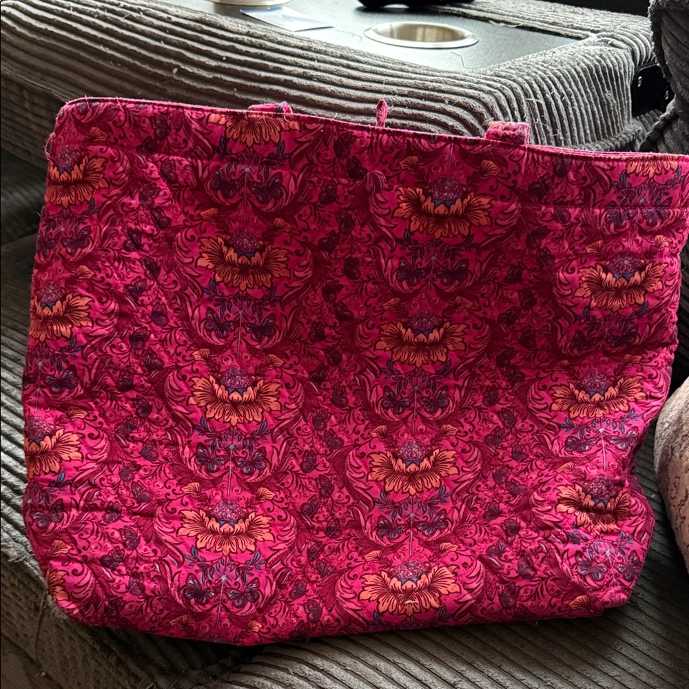 Vera Bradley Floral Pink Tote